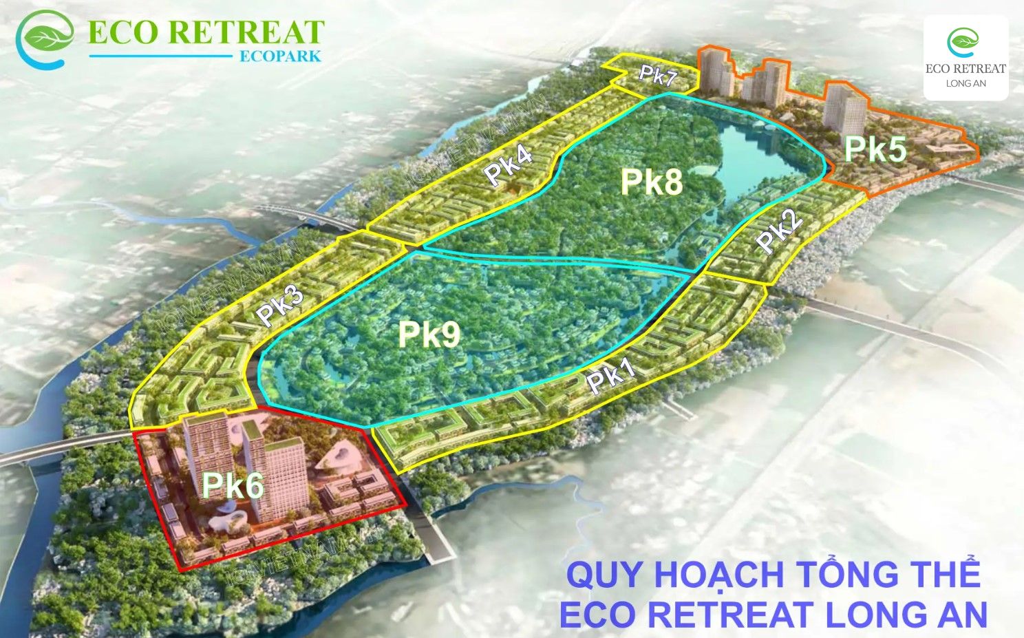 Cập nhật dự án Ecopark Long An