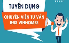 Vinhomes tuyển dụng nhân viên kinh doanh bất động sản