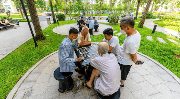 Hình ảnh sinh hoạt cư dân Vinhomes Grand Park